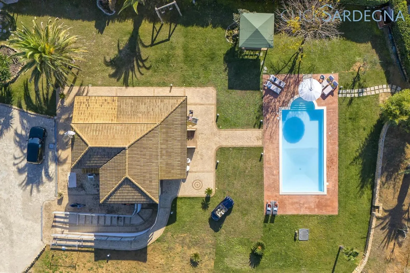 Large Villa Mediterranea In The Heart Of Coral Shore With Swimming Pool Large Garden With Palm Trees Αλγκέρο 0*,