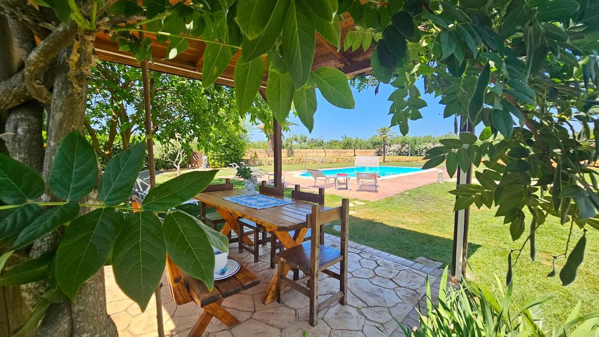 Large Villa Mediterranea In The Heart Of Coral Shore With Swimming Pool Large Garden With Palm Trees Αλγκέρο